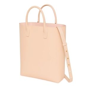 Mansur Gavriel North South Tote in Rosa